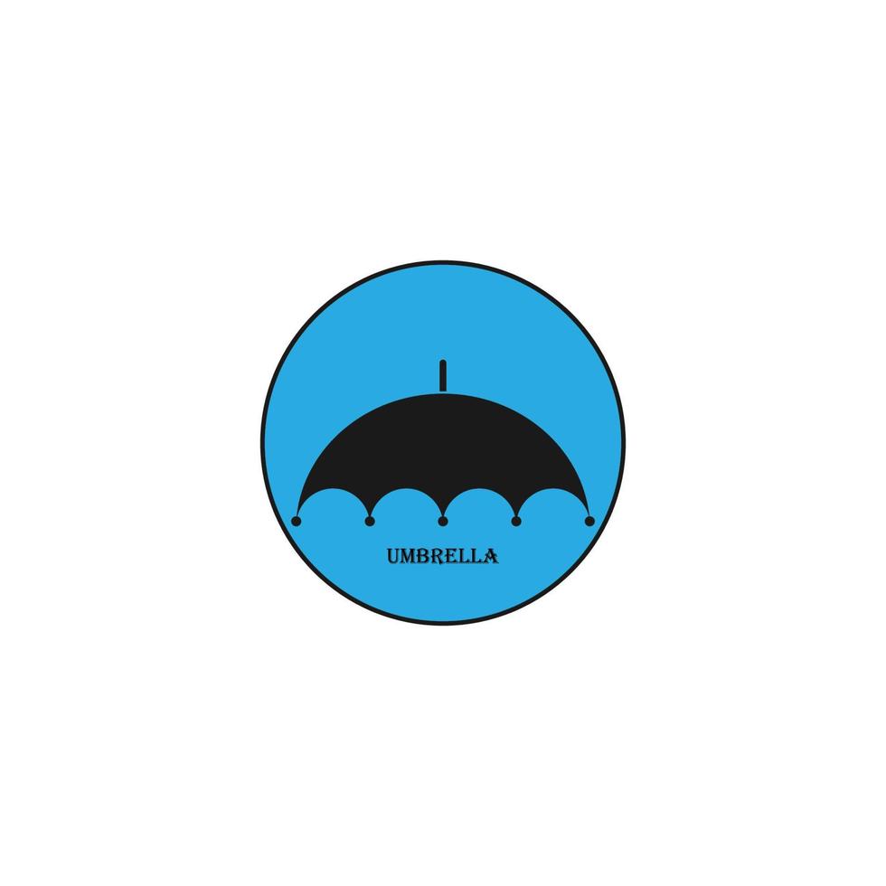 umbrella icon image symbol illustration vector design rain