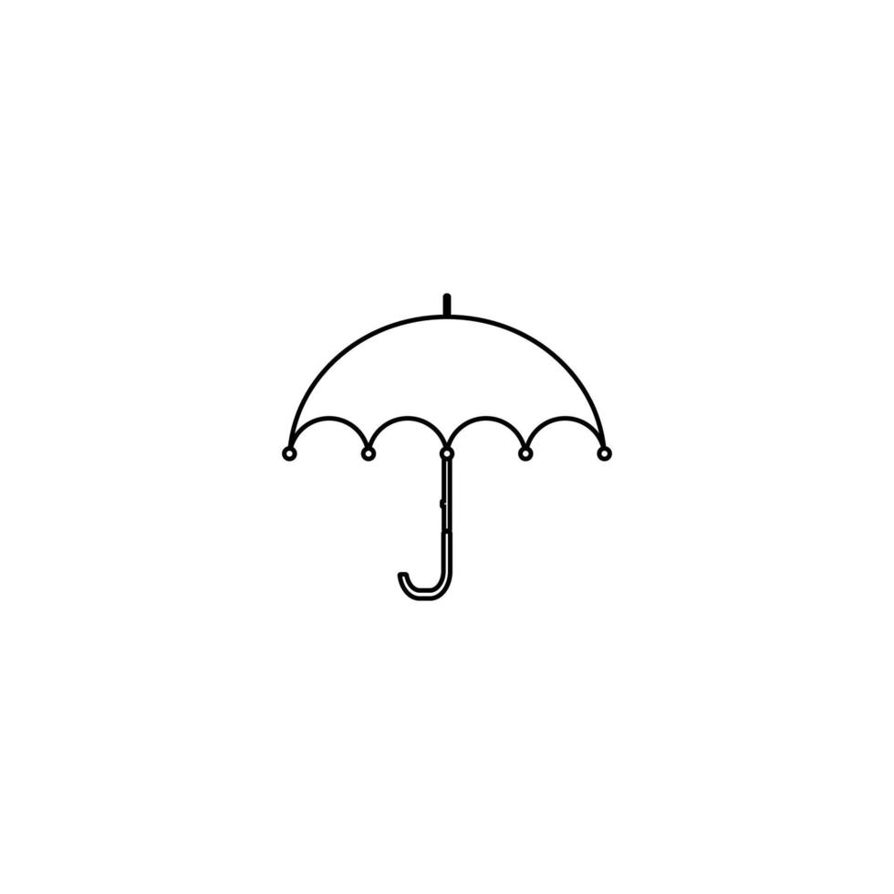 umbrella icon image symbol illustration vector design rain