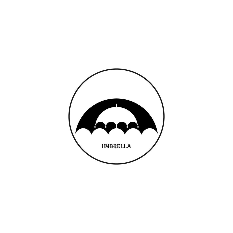 umbrella icon image symbol illustration vector design rain