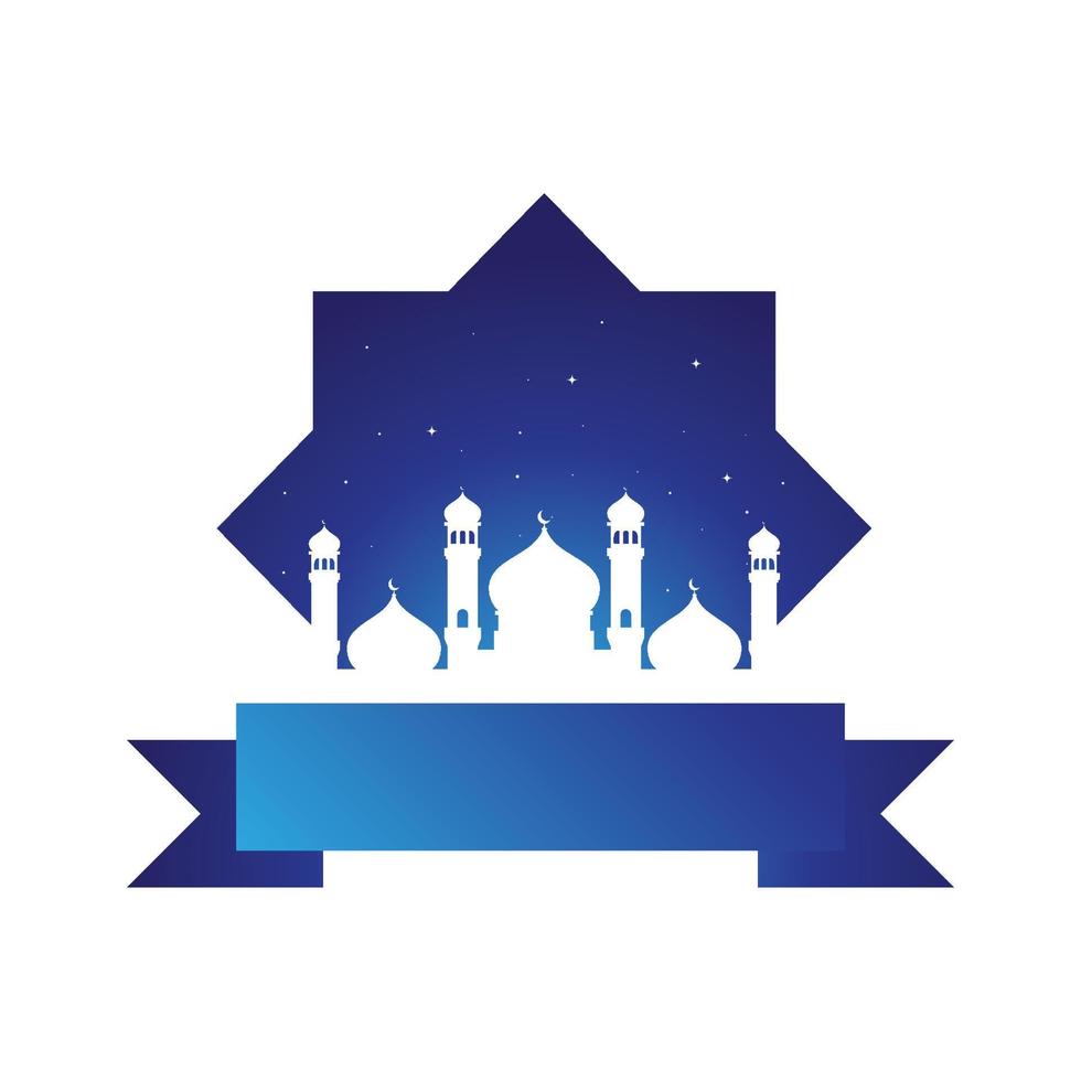 Mosque Background vector Illustration 12988410 Vector Art at Vecteezy