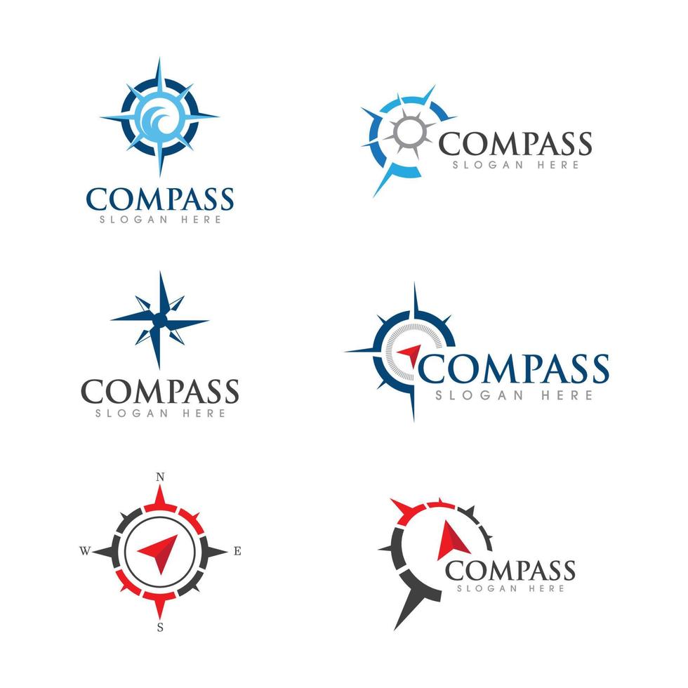 Compass vector icon illustration design