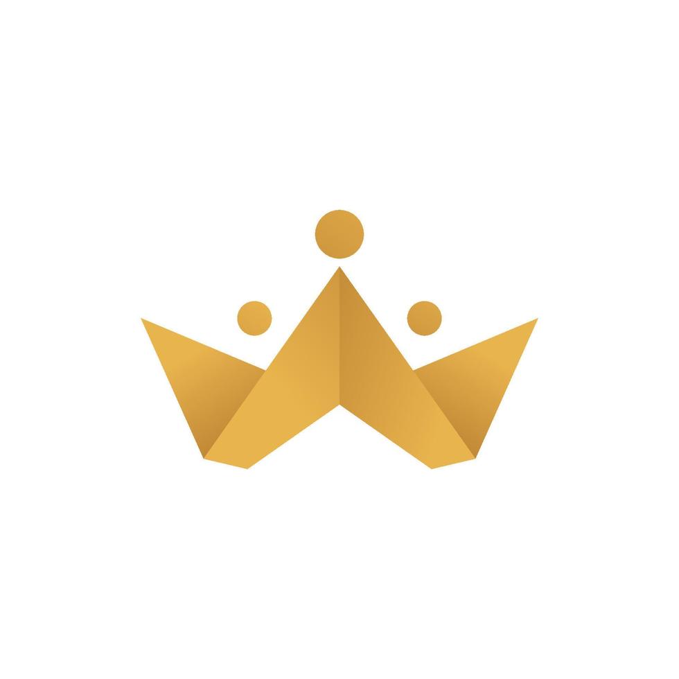 Crown Logo Template vector icon