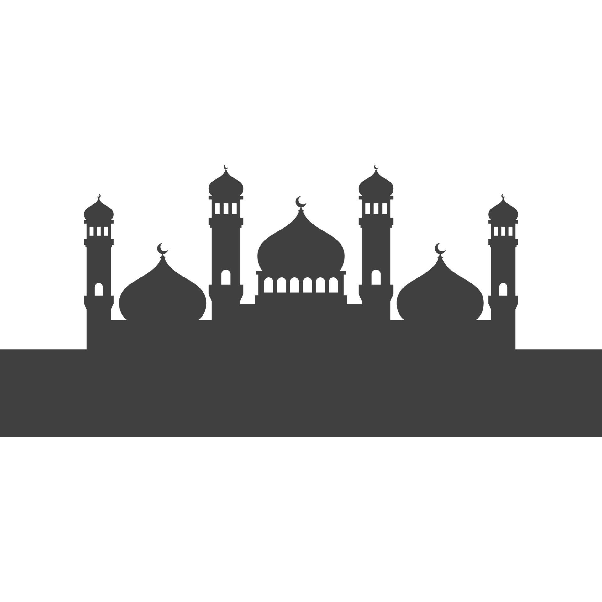 Mosque Background vector Illustration 12988561 Vector Art at Vecteezy