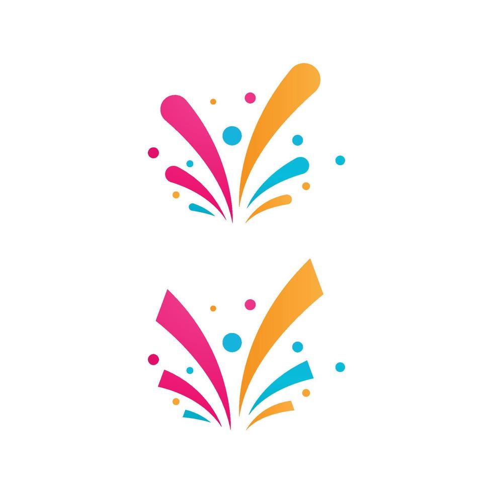 Firework vector icon illustration