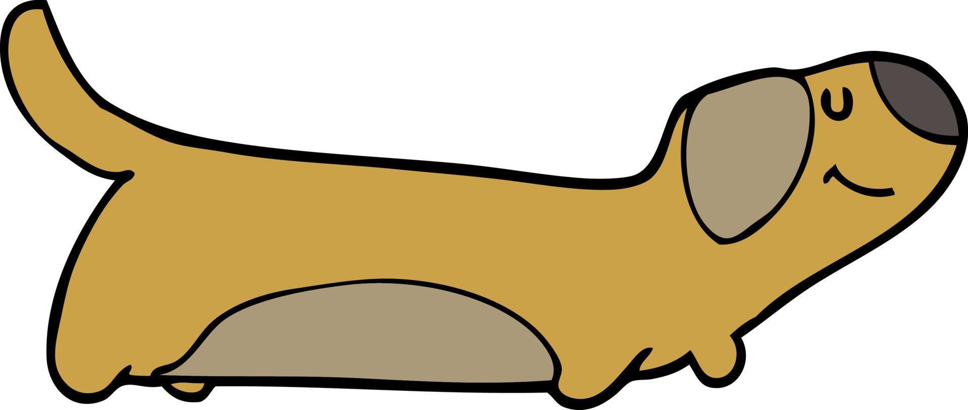 doodle character cartoon dog vector