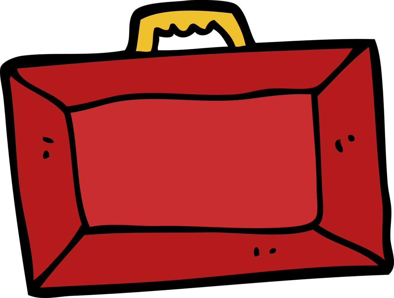 doodle cartoon briefcase 12989656 Vector Art at Vecteezy