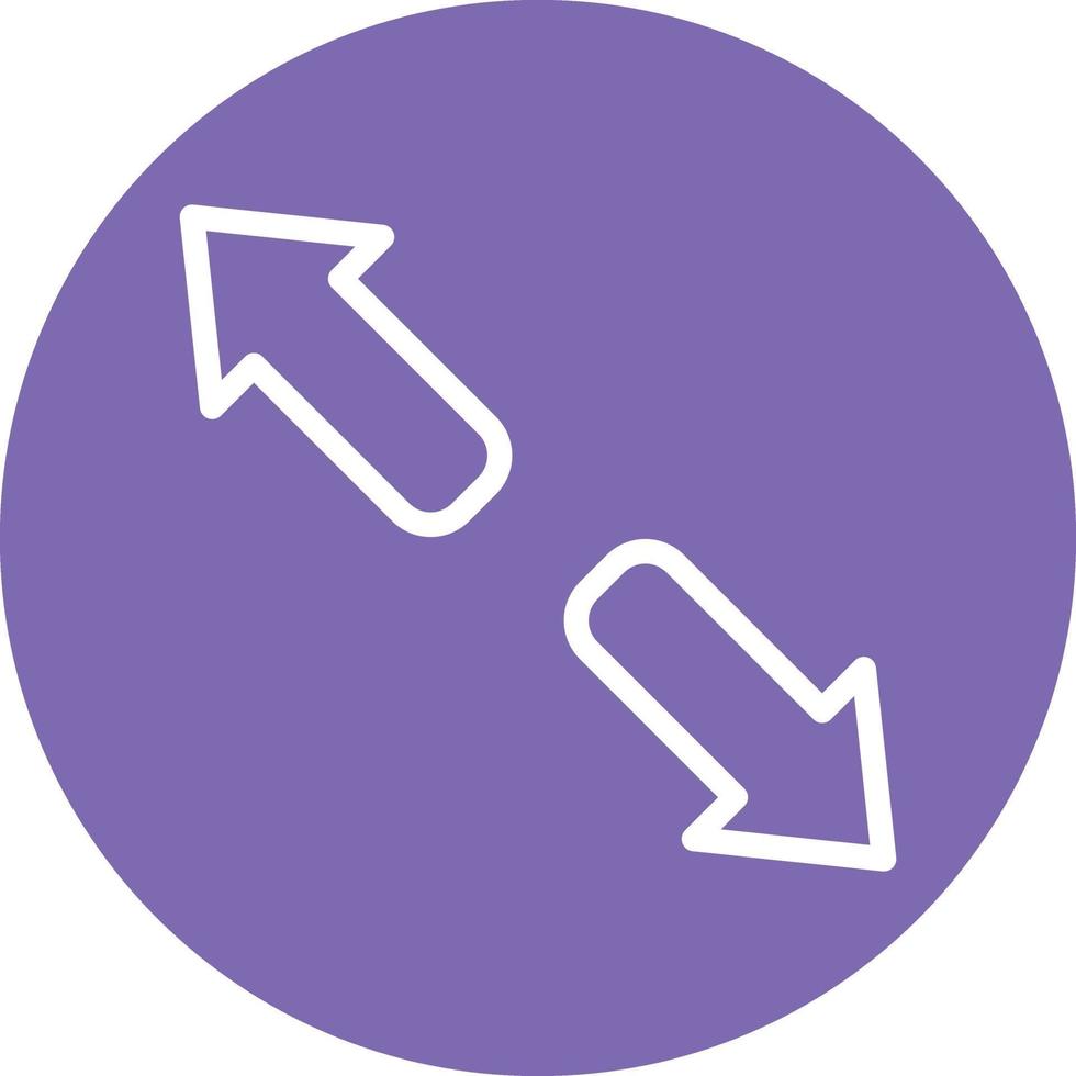 Resize Icon Style vector