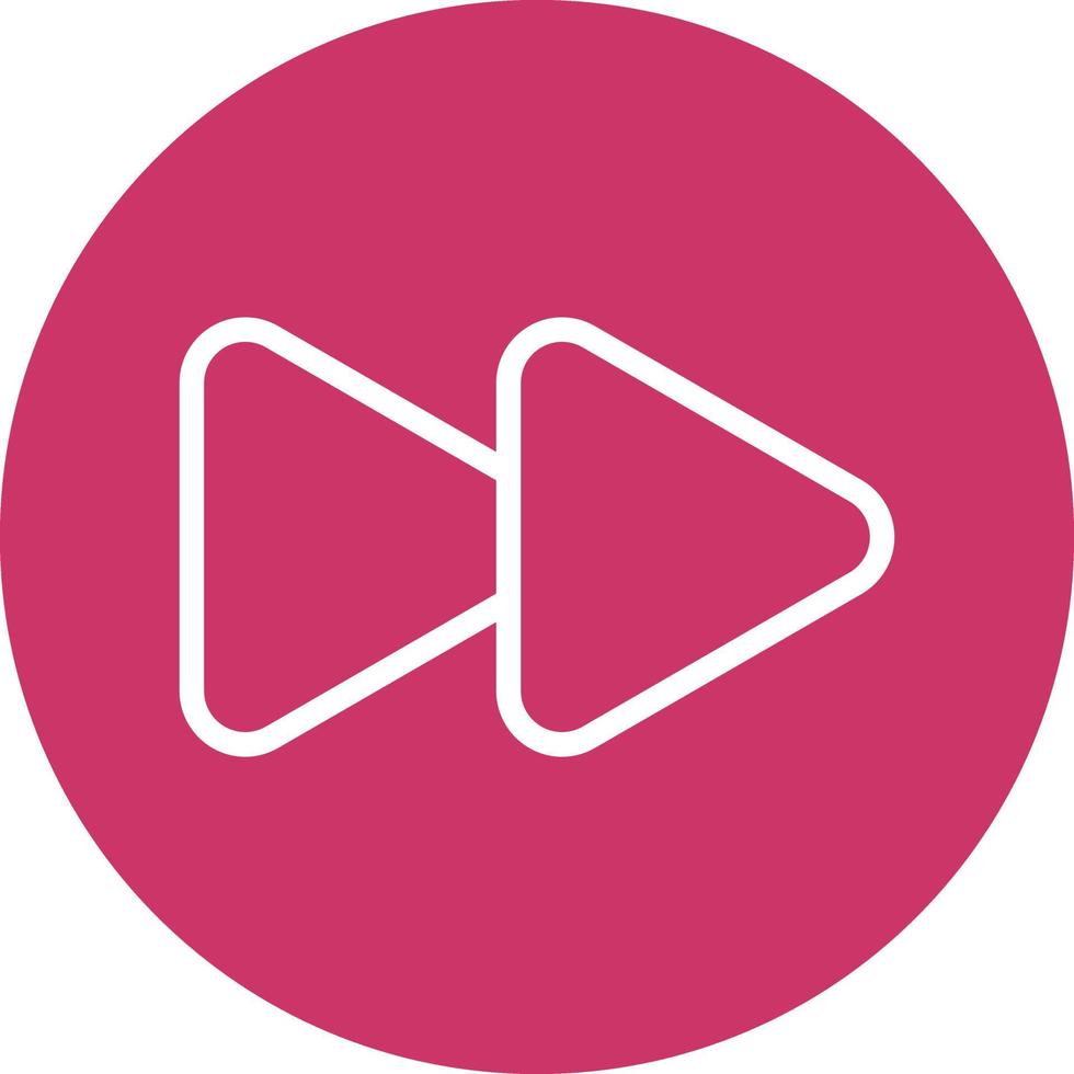 Fast Forward Icon Style vector