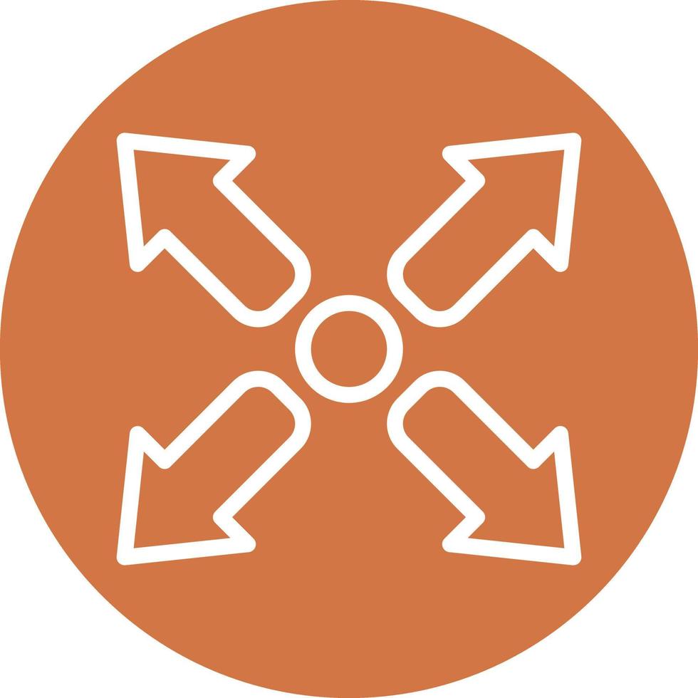 Expand Icon Style vector