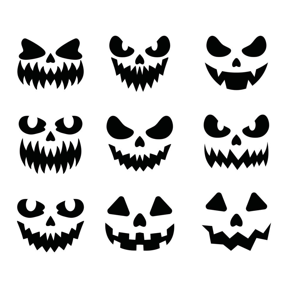 happy halloween is isolated on white background vector