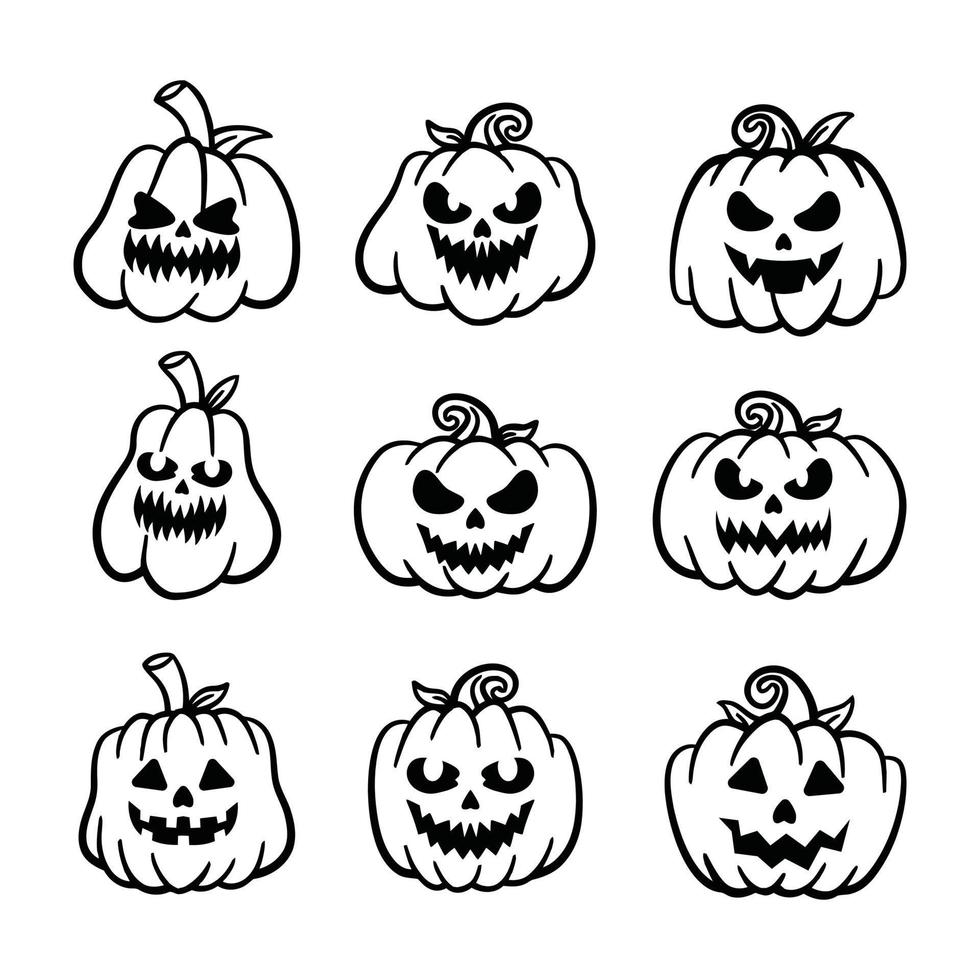 happy halloween is isolated on white background vector