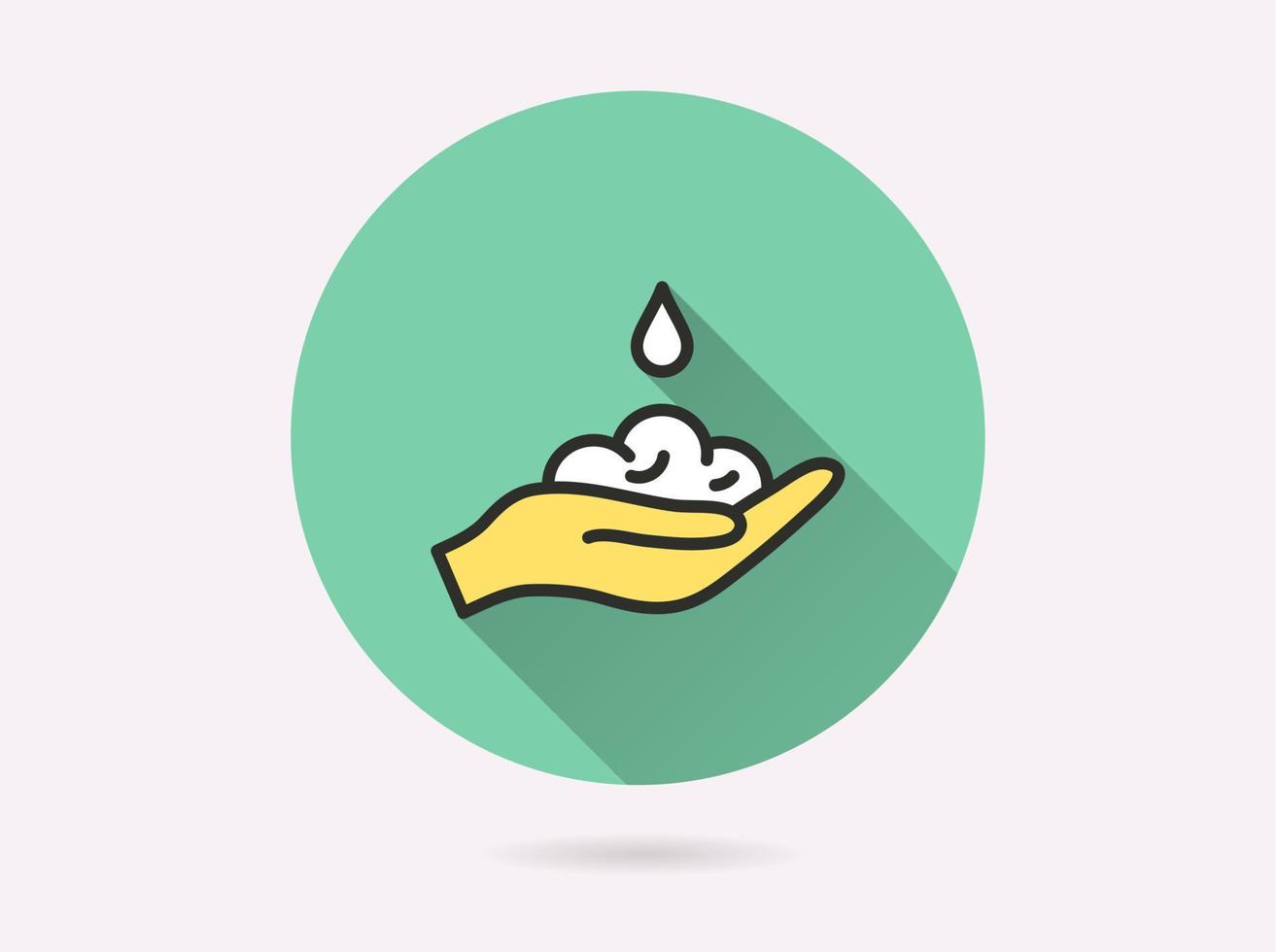 Antiseptic icon for graphic and web design. vector