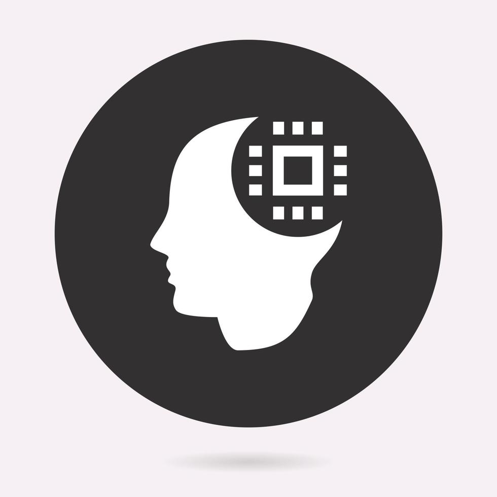 Brainstorm - vector icon. Illustration isolated. Simple pictogram.