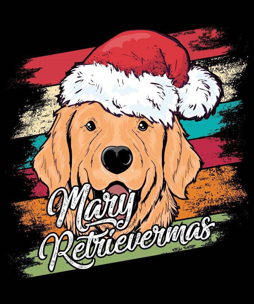 colecciones de navidad y perros, husky, pug, labrador, retriever, gato y más vector