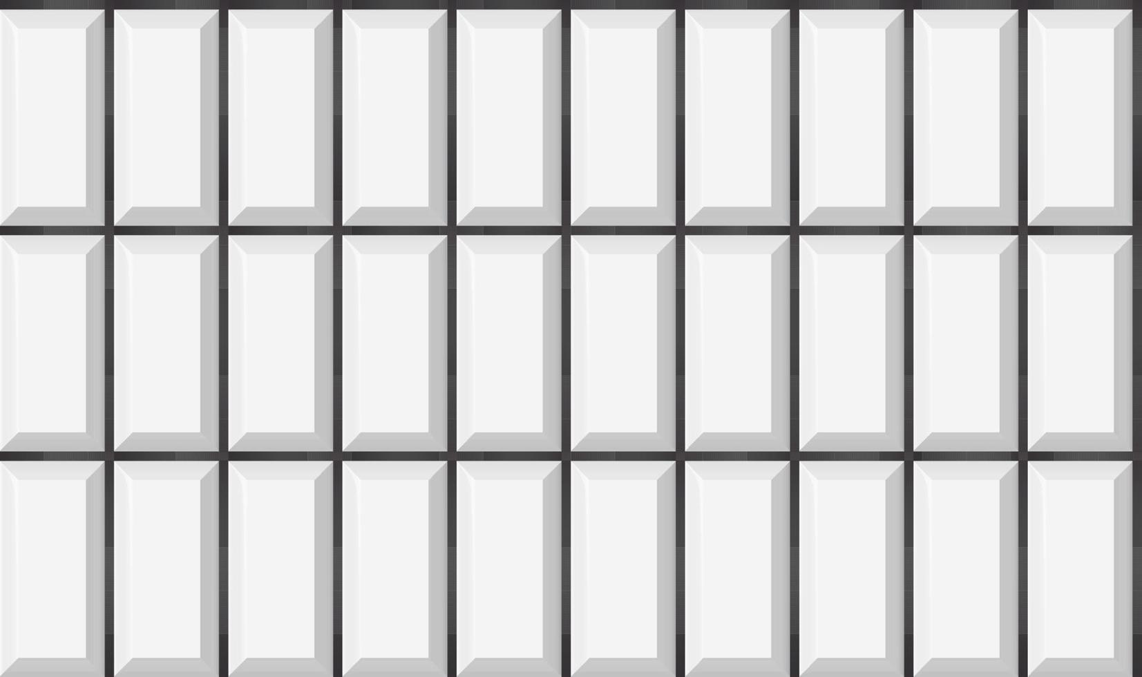 Subway tile seamless pattern.Wall with brick texture. Vector geometric background design
