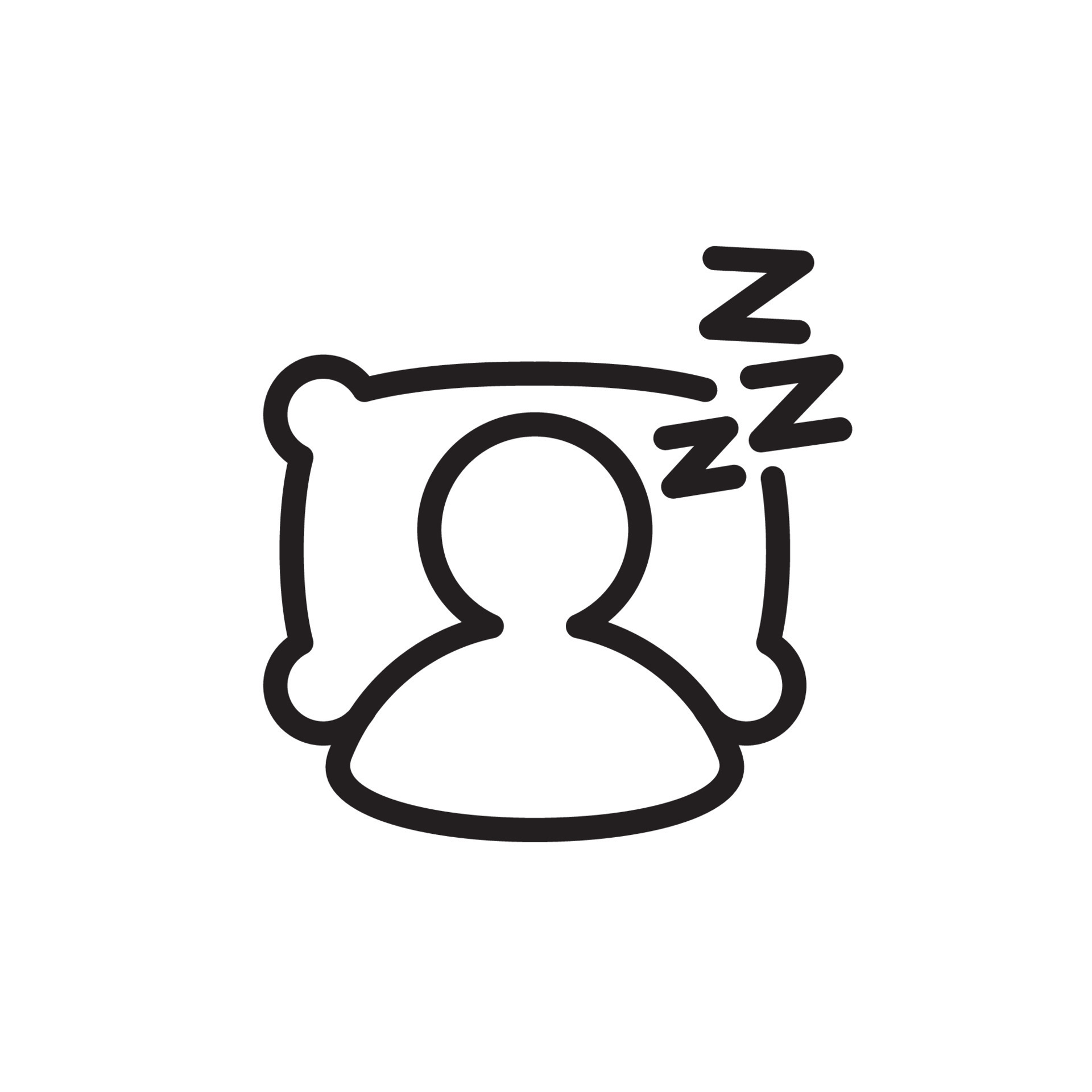 Icono De Vector De Ronquidos Persona Atrapando Algunos Zzz s Icono De icono-de-vector-de-ronquidos-persona-atrapando-algunos-zzz-s-icono-de