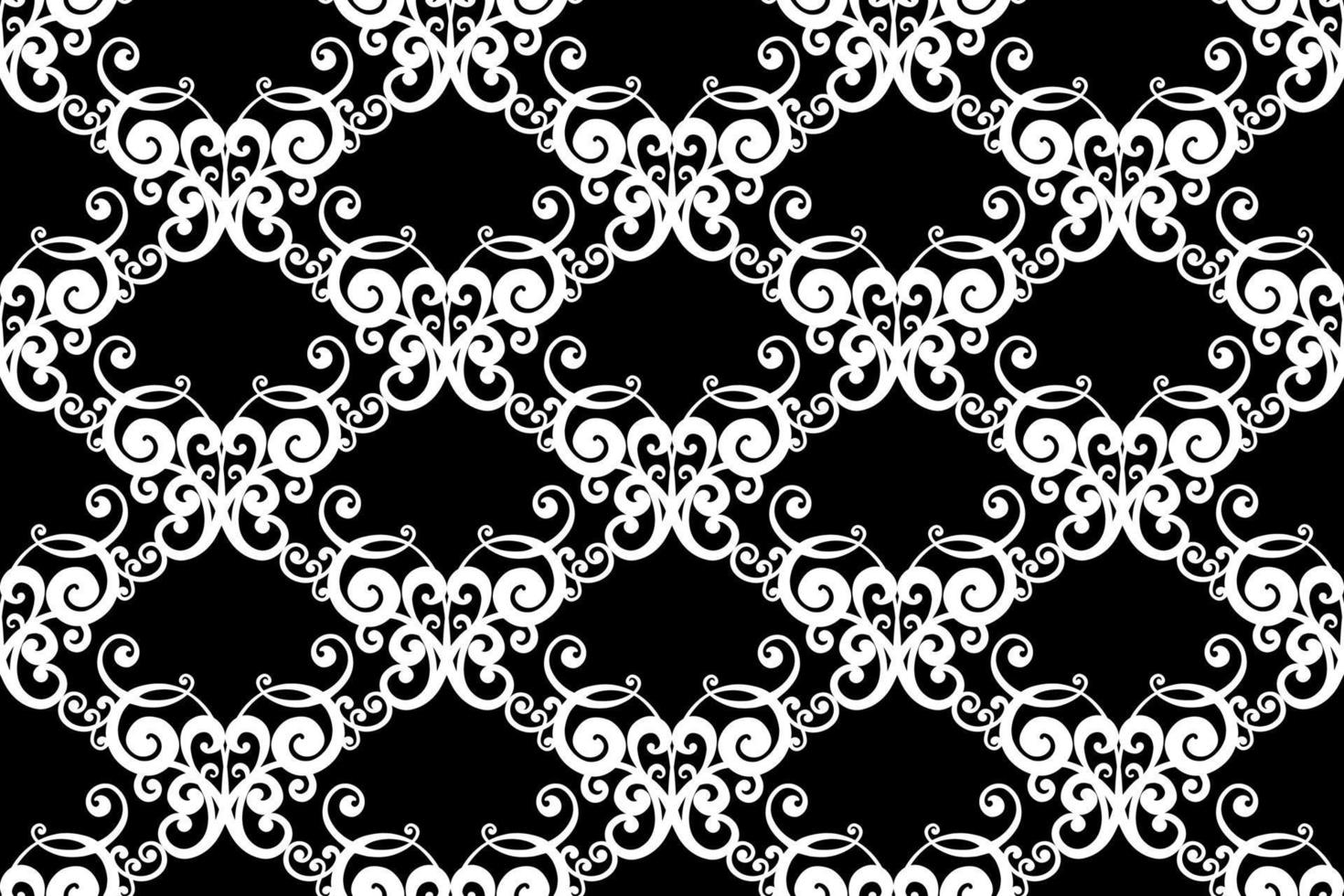 Remolino de ornamento de pergamino barroco vintage de damasco vectorial. remolino del escudo heráldico del monograma victoriano. retro floral patrón de hojas frontera follaje antiguo acanto caligrafía grabado tatuaje. patrones sin fisuras vector