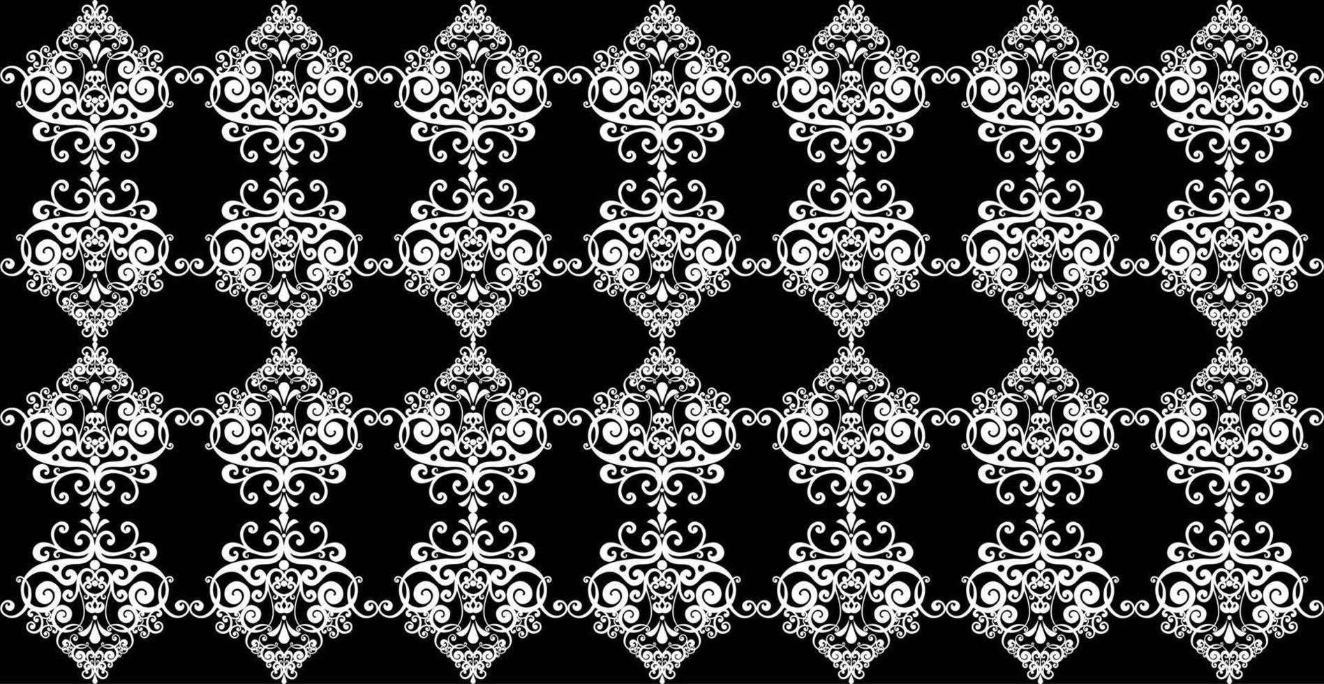 Vector damask vintage baroque scroll ornament swirl. Victorian monogram heraldic shield swirl. Retro floral leaf pattern border foliage antique  acanthus calligraphy engraved tattoo. Seamless pattern