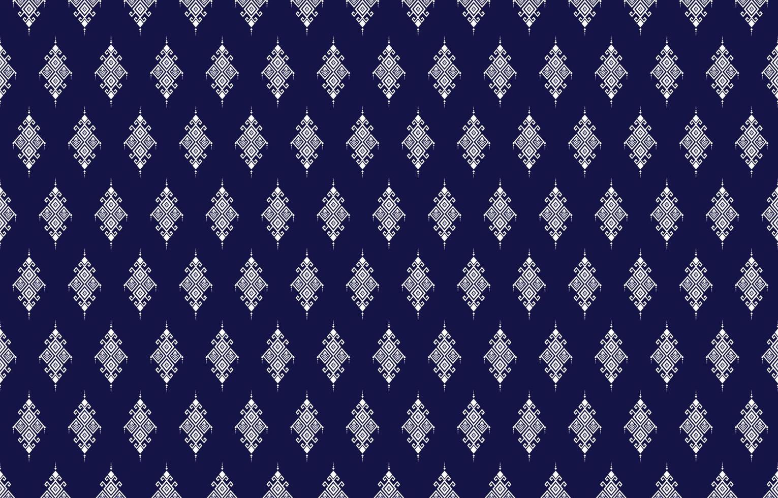 patrón étnico geométrico abstracto de dos tonos. para moqueta, papel pintado, ropa, envoltura, batik, tela, azulejo, telón de fondo, ilustración vectorial. estilo de patrón vector