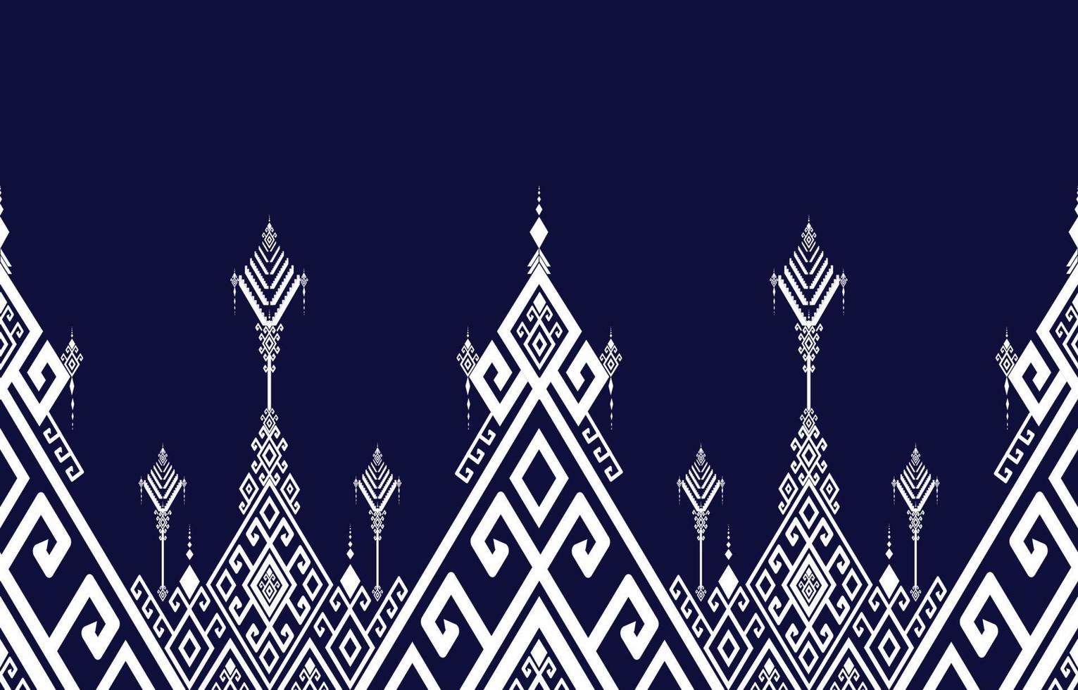 two tone abstract geometric ethnic pattern. for carpet, wallpaper, clothing, wrapping, batik, fabric, tile, backdrop, Vector illustration. pattern style.