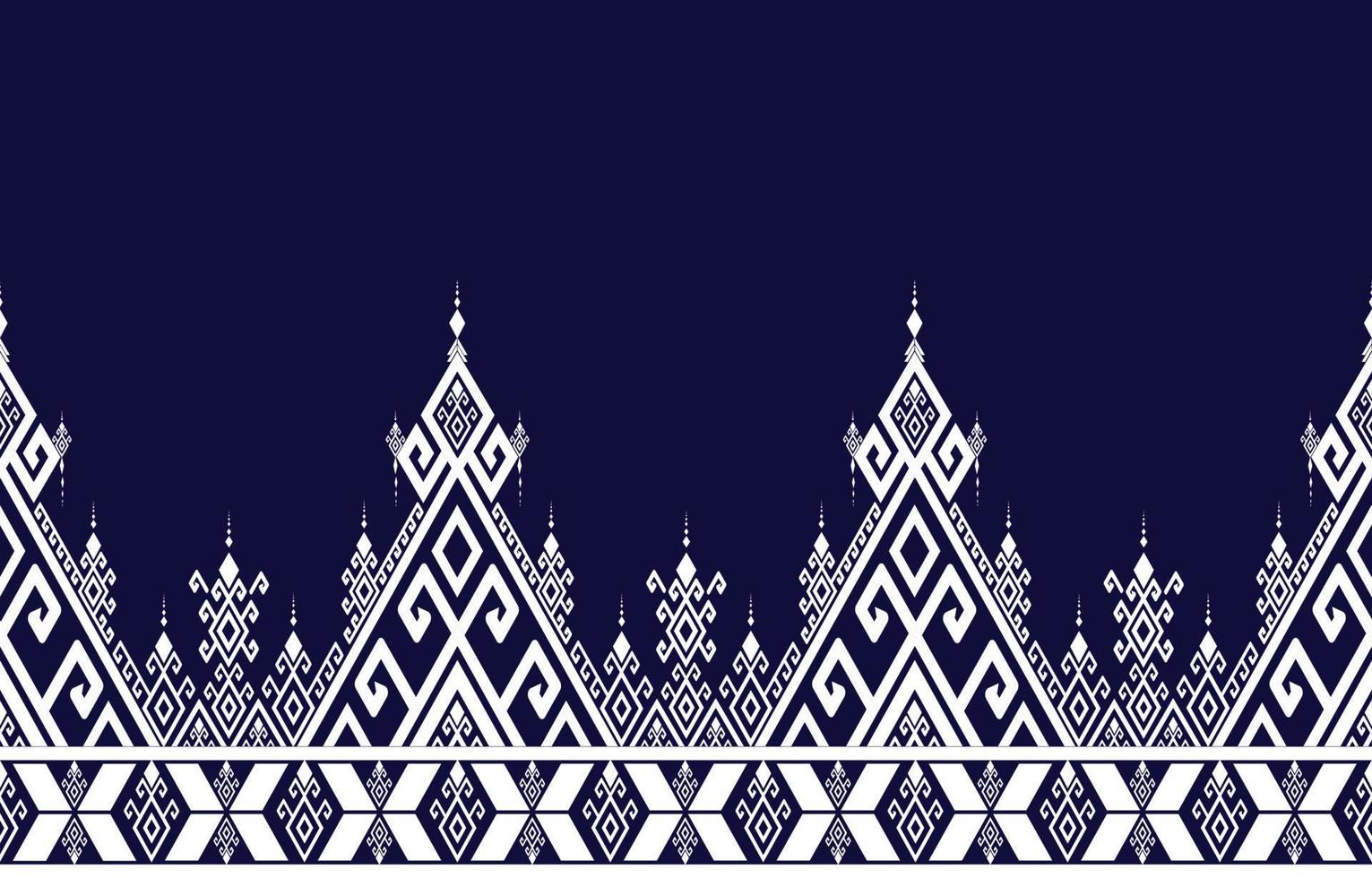 two tone abstract geometric ethnic pattern. for carpet, wallpaper, clothing, wrapping, batik, fabric, tile, backdrop, Vector illustration. pattern style.