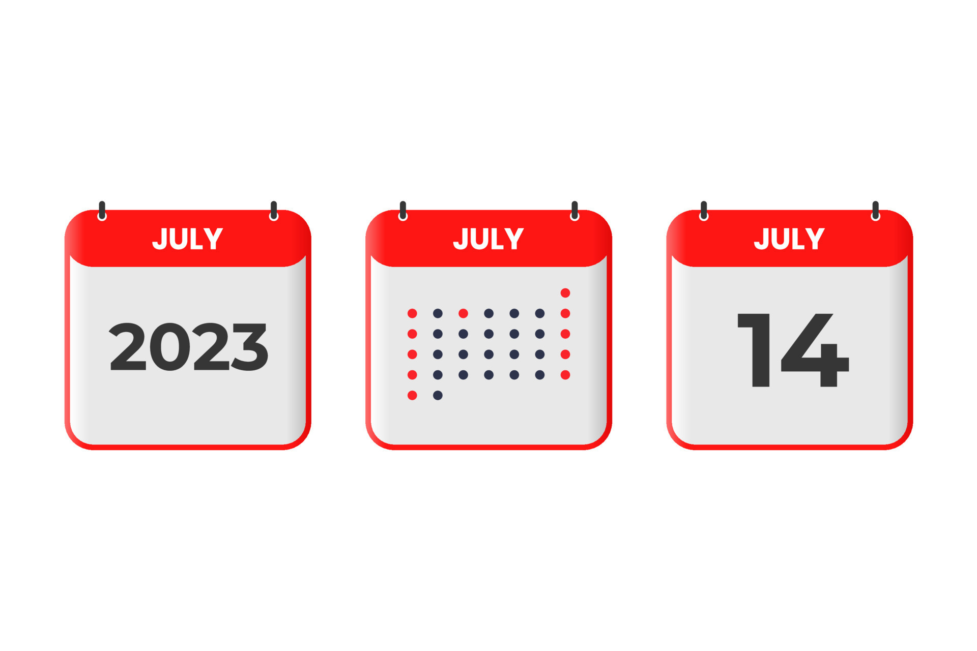 July 14 calendar design icon 2023 calendar schedule appointment July 14 calendar design icon 2023 calendar schedule appointment
