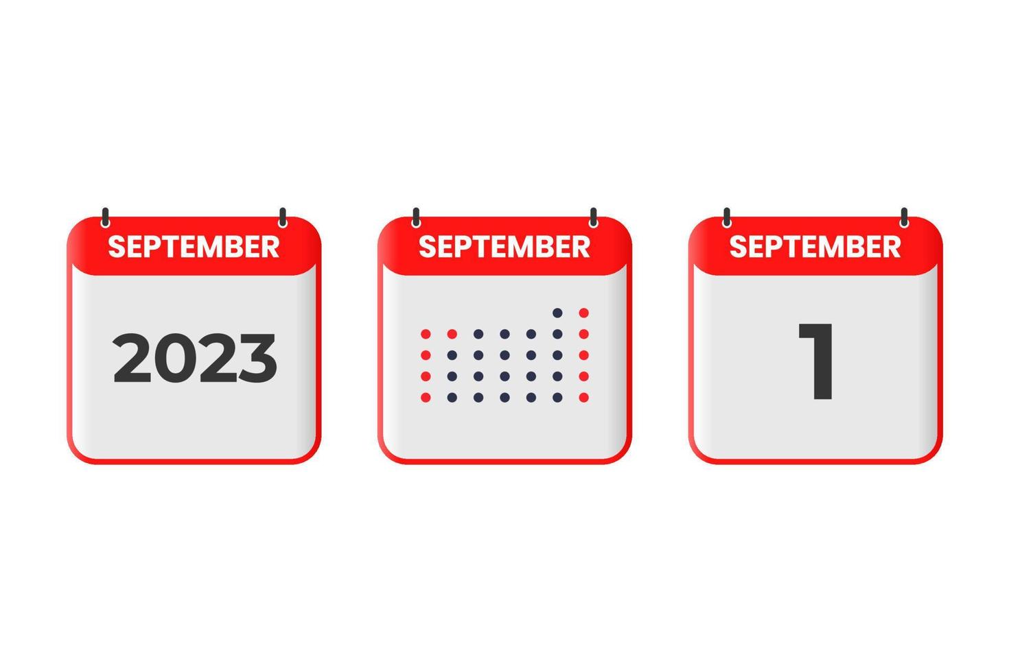 September 1 calendar design icon 2023 calendar schedule appointment September 1 calendar design icon 2023 calendar schedule appointment