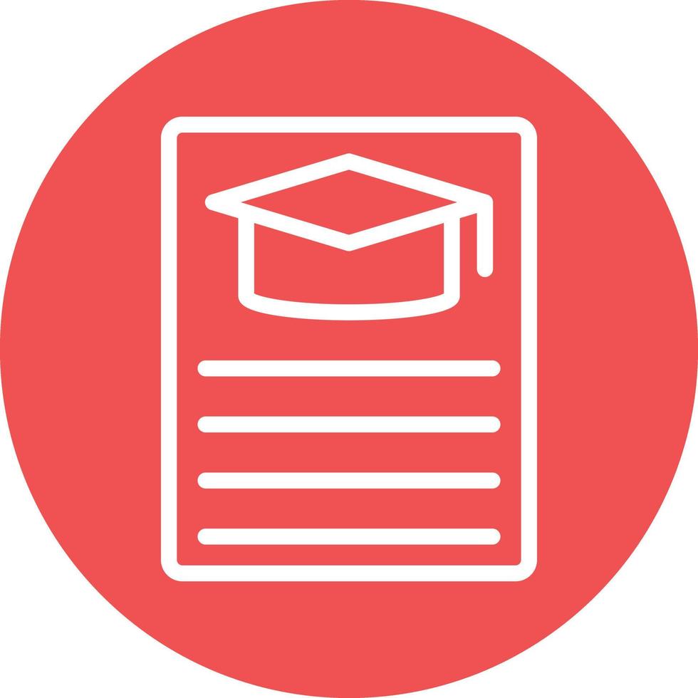 Curriculum Icon Style 12993578 Vector Art at Vecteezy