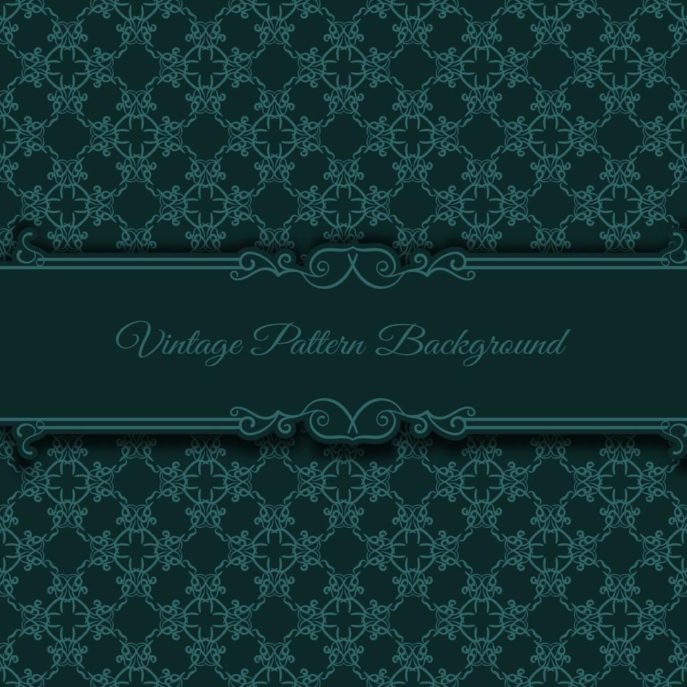 fondo de patrón decorativo, diseño vectorial vector