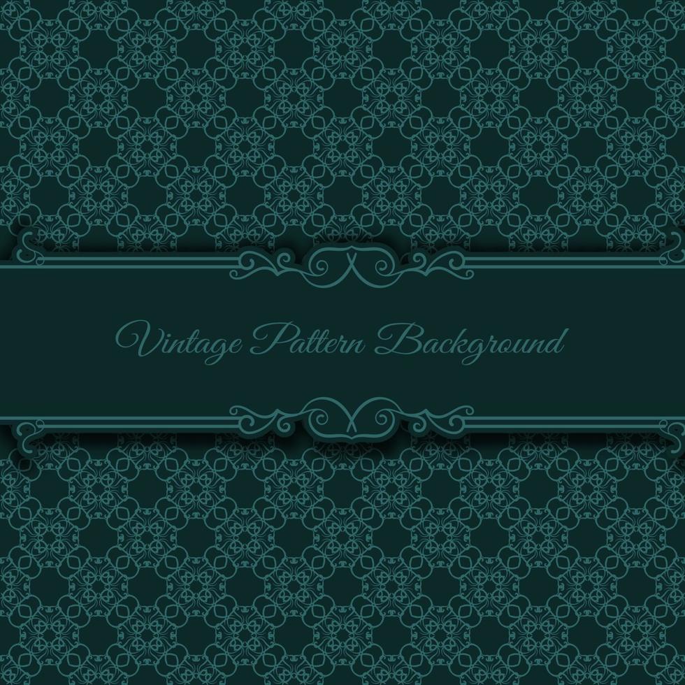 fondo de patrón decorativo, diseño vectorial vector