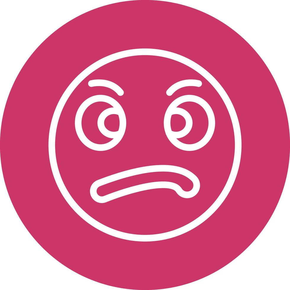 Suspicious Icon Style vector