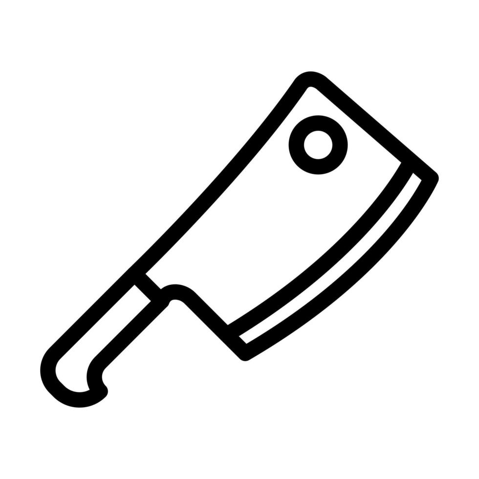 Cleaver Icon Design vector