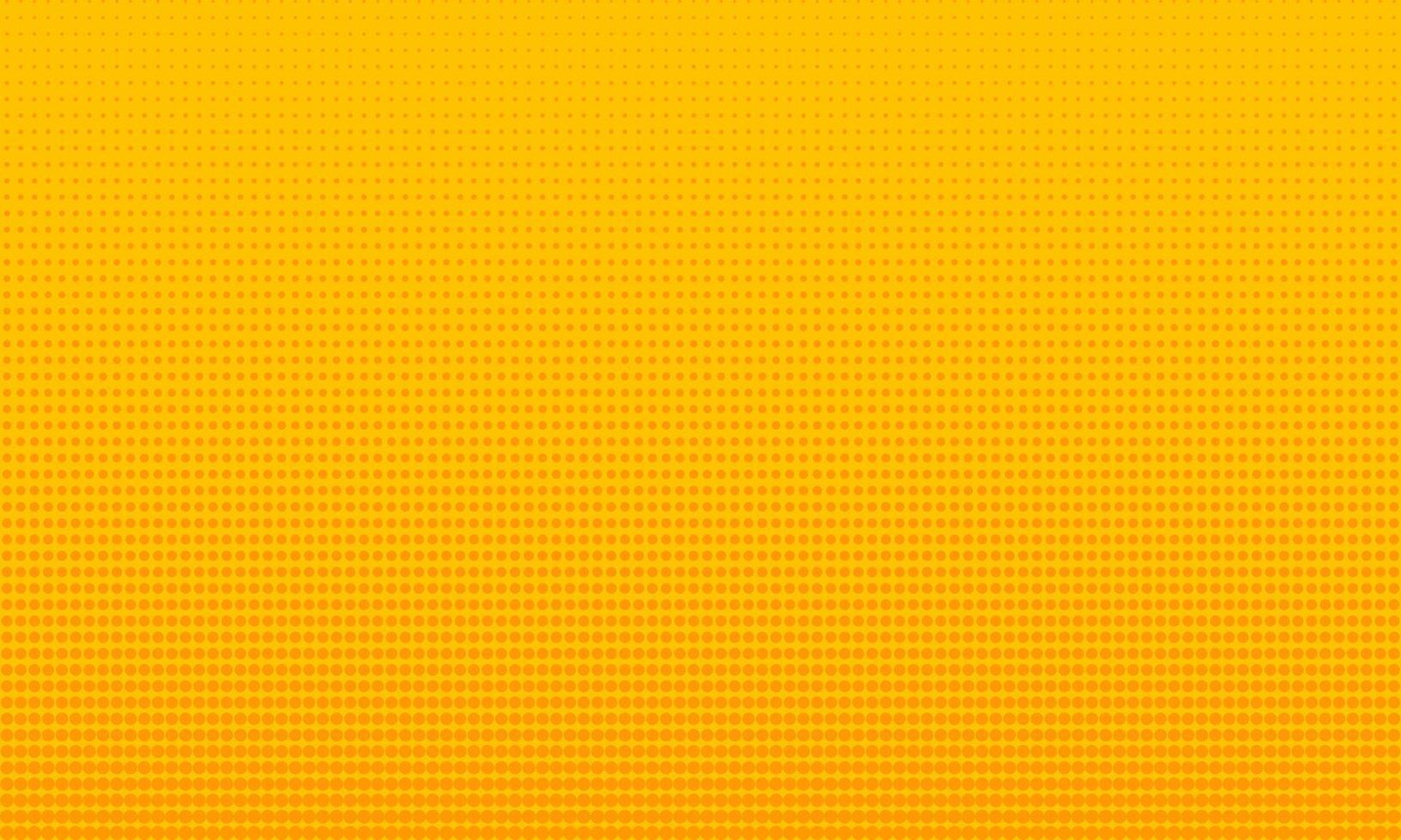 Yellow halftone texture vector background