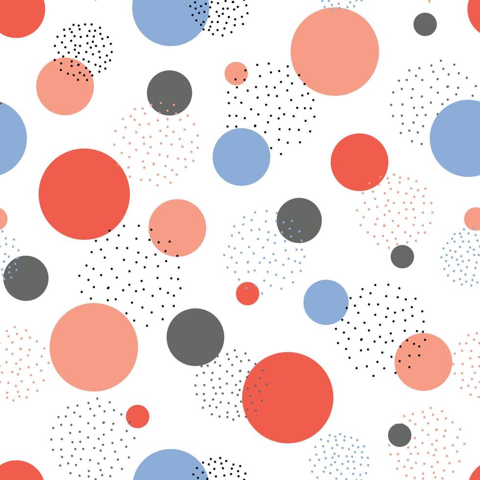 Cute abstract pattern vector