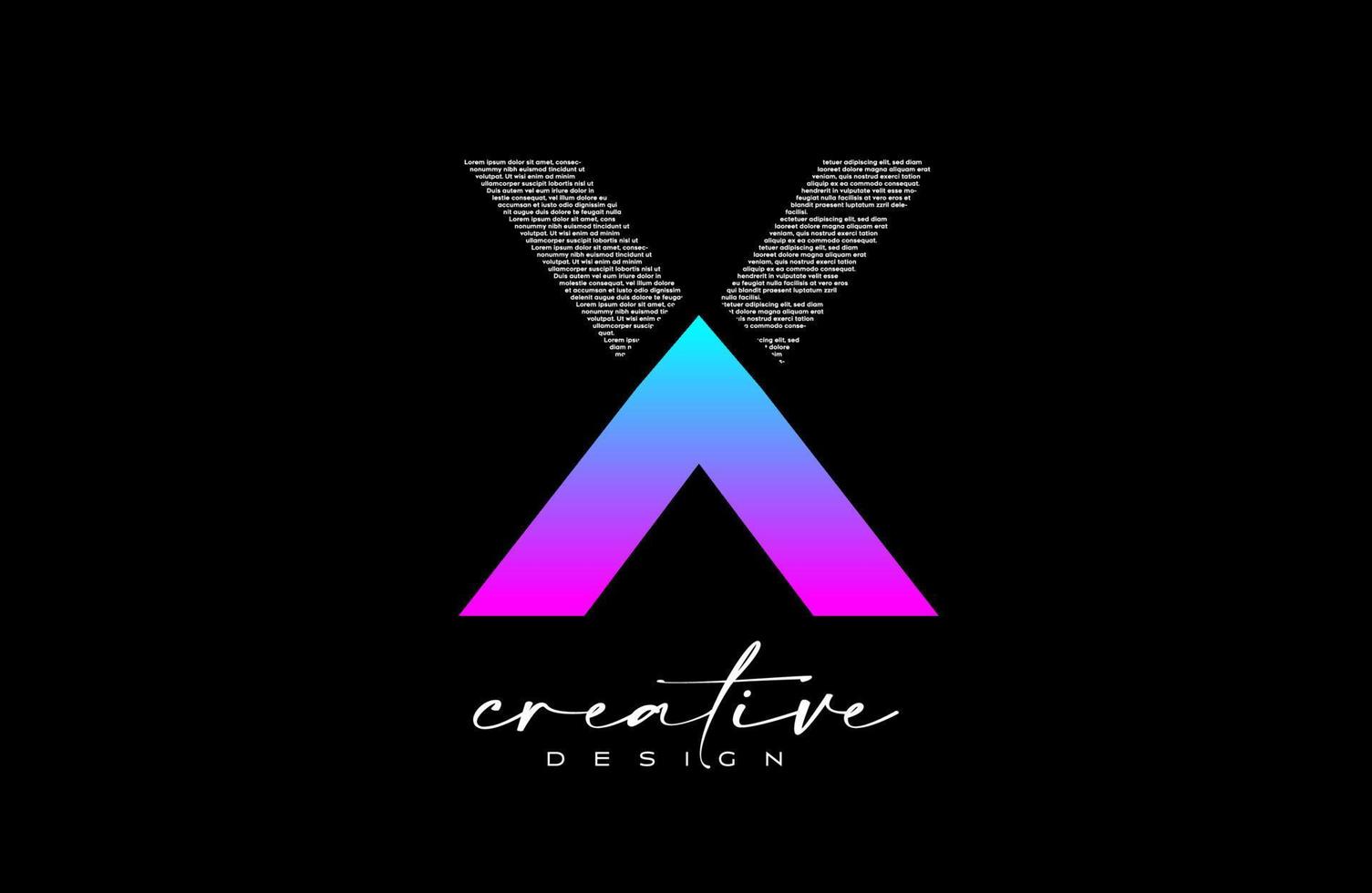 Purple X Letter Logo Design with Creative letter X made of Black text font Texture Vector