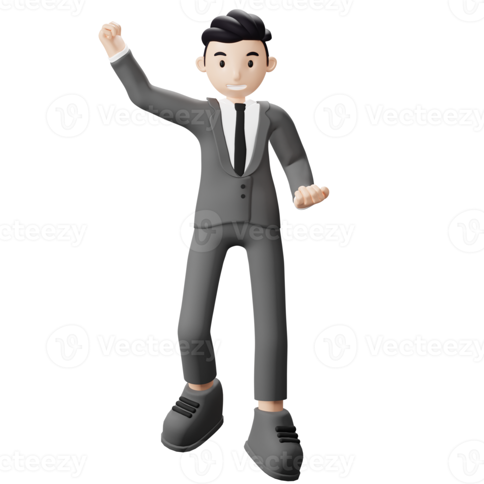 Business Man Jumping png