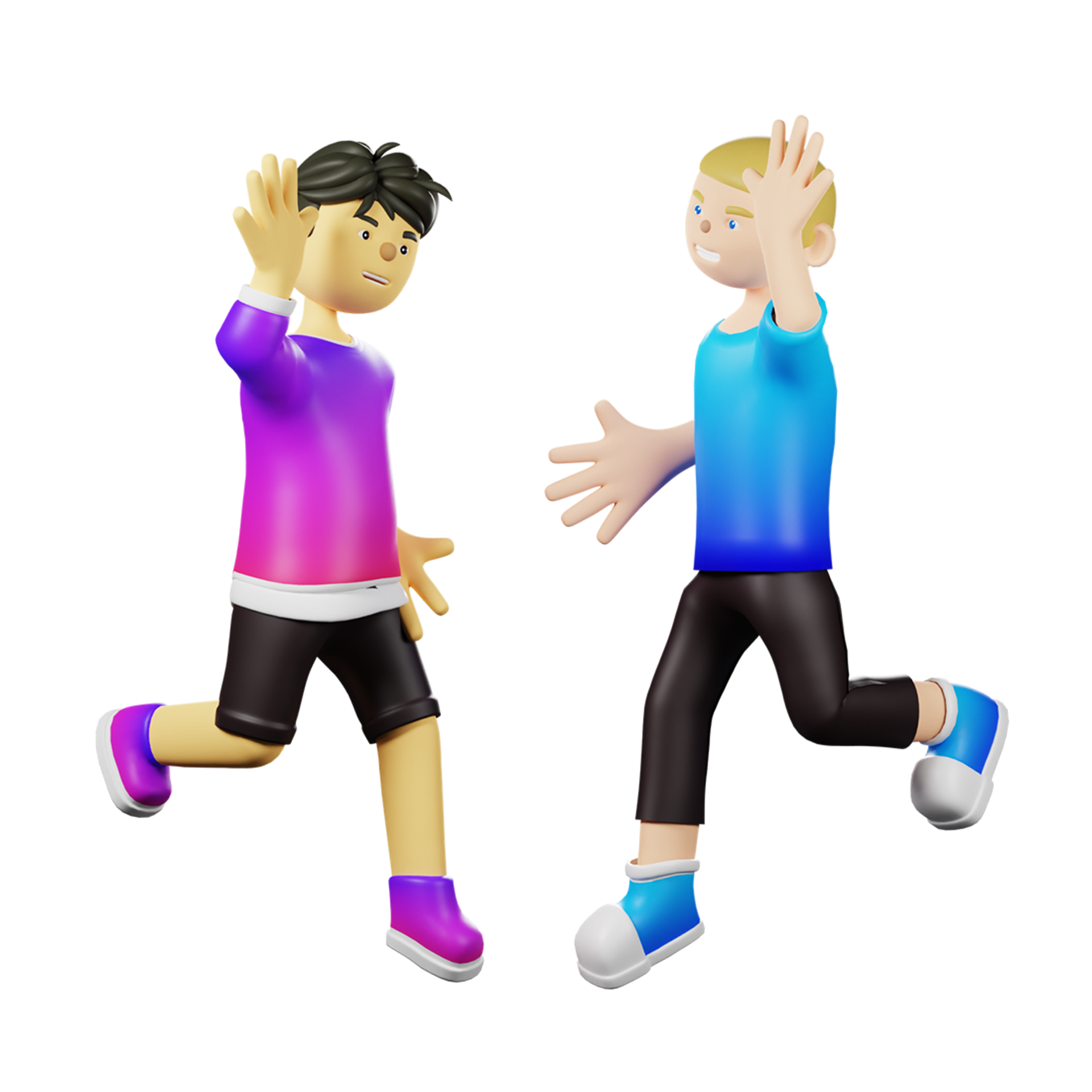 Free Friendship Hi Five 12995887 PNG with Transparent Background