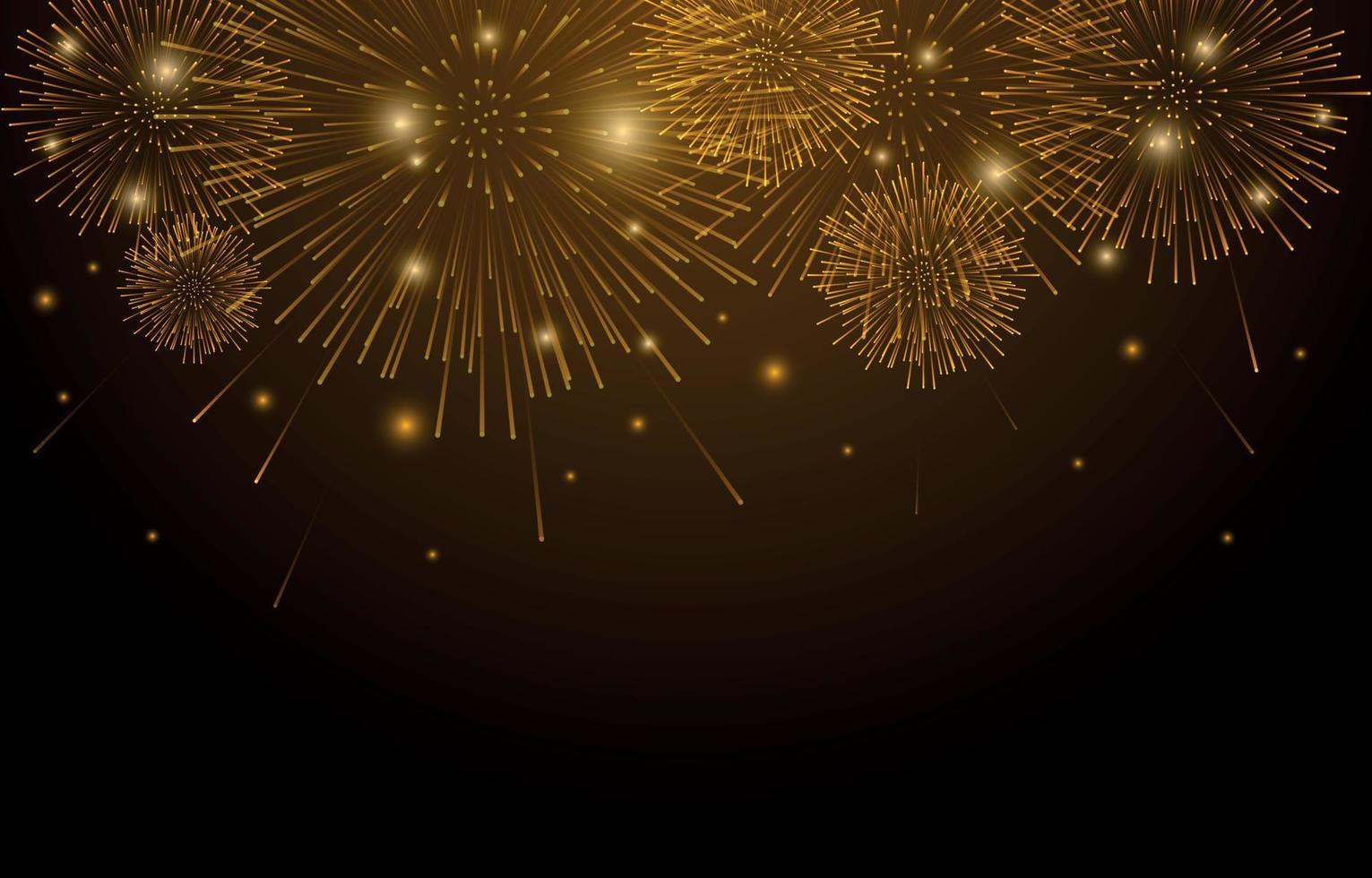 New Year's Eve Fireworks vector