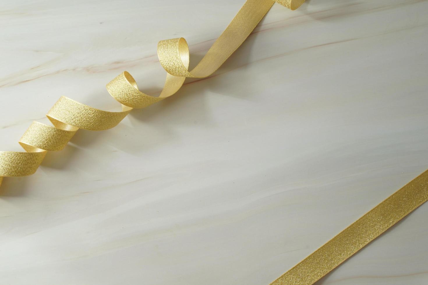 gold ribbon background photo