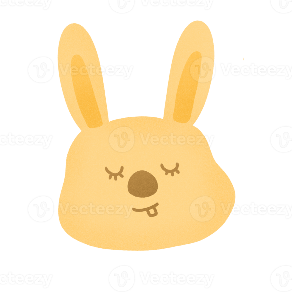 cute rabbit,hand drawn rabbit design,rabbit element png