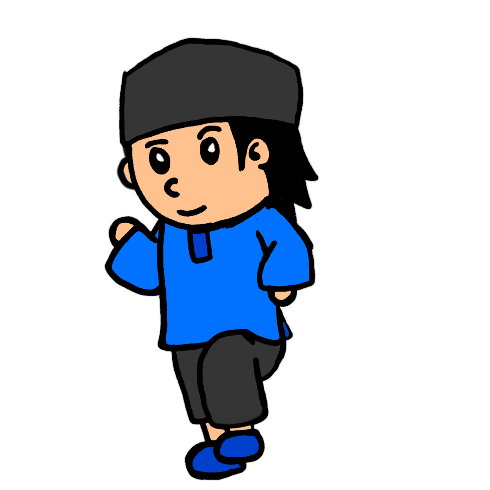 islamic kids cartoon character png