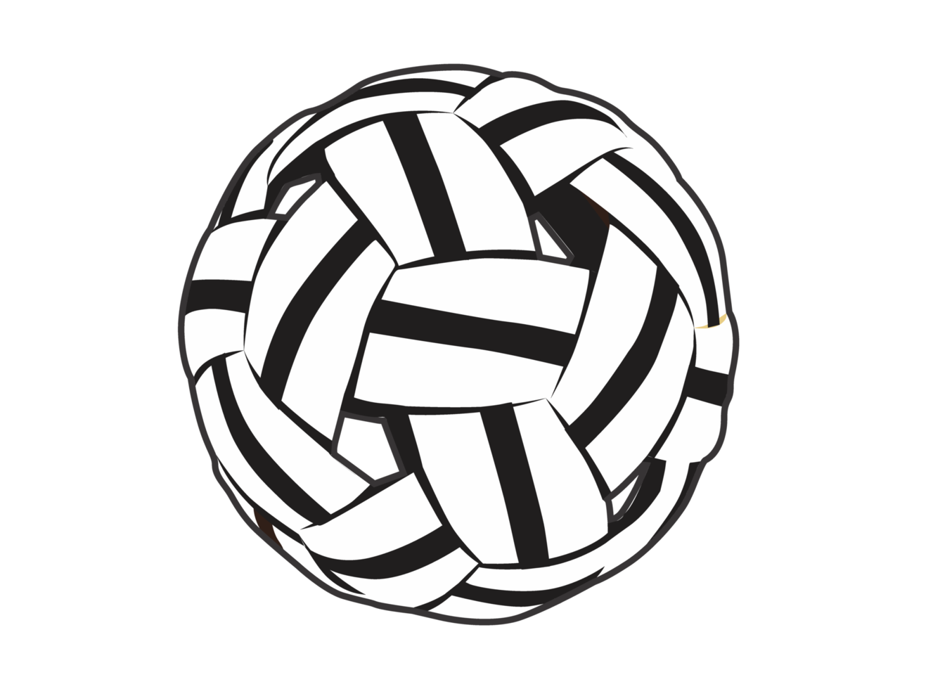 Free Sport ball - takraw ball line art PNG 12996704 PNG with Transparent  Background