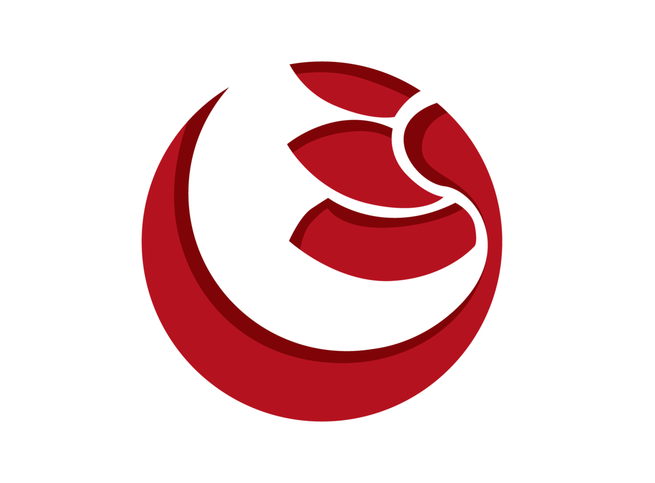 Red flower Logo Icon png