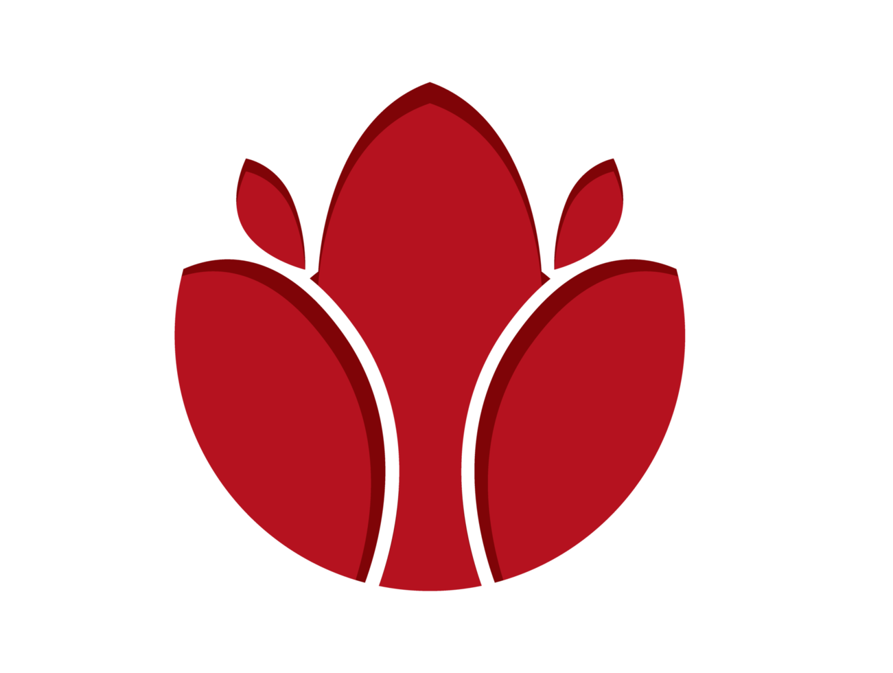 rood bloem logo icoon png