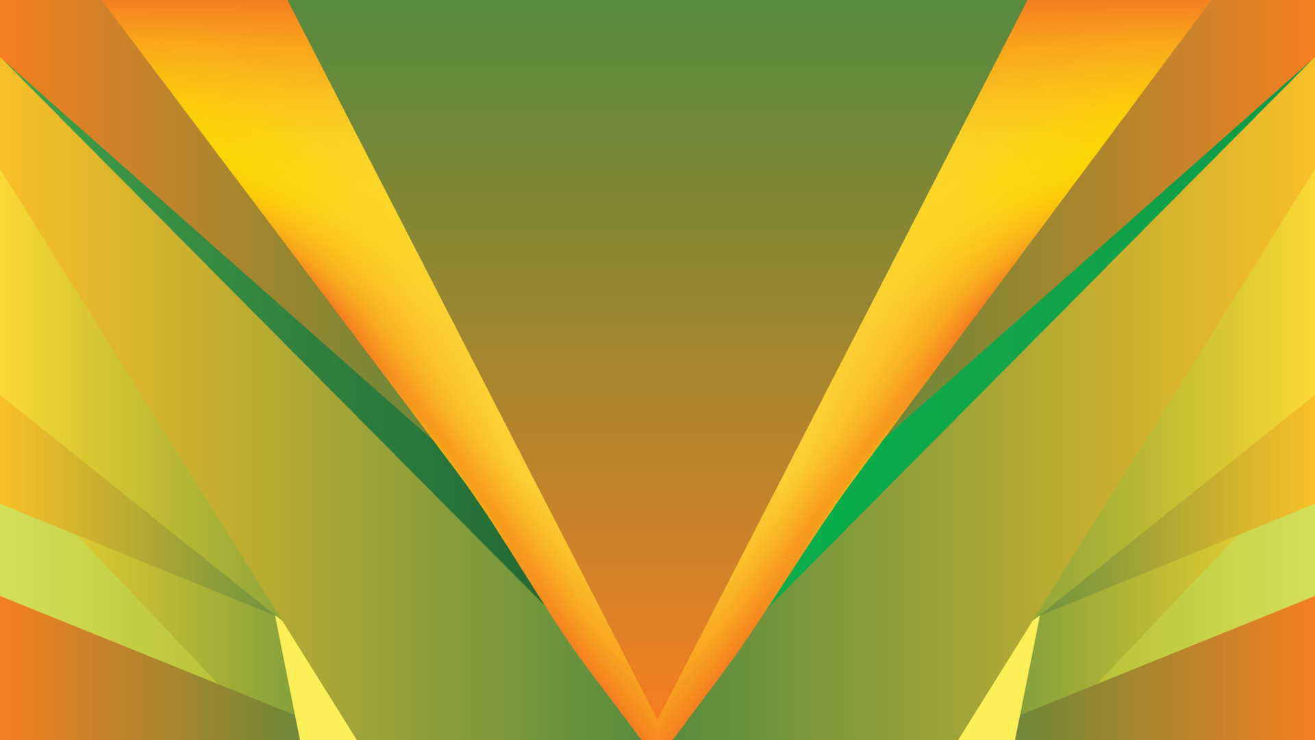 Business presentation yellow green abstract modern background with