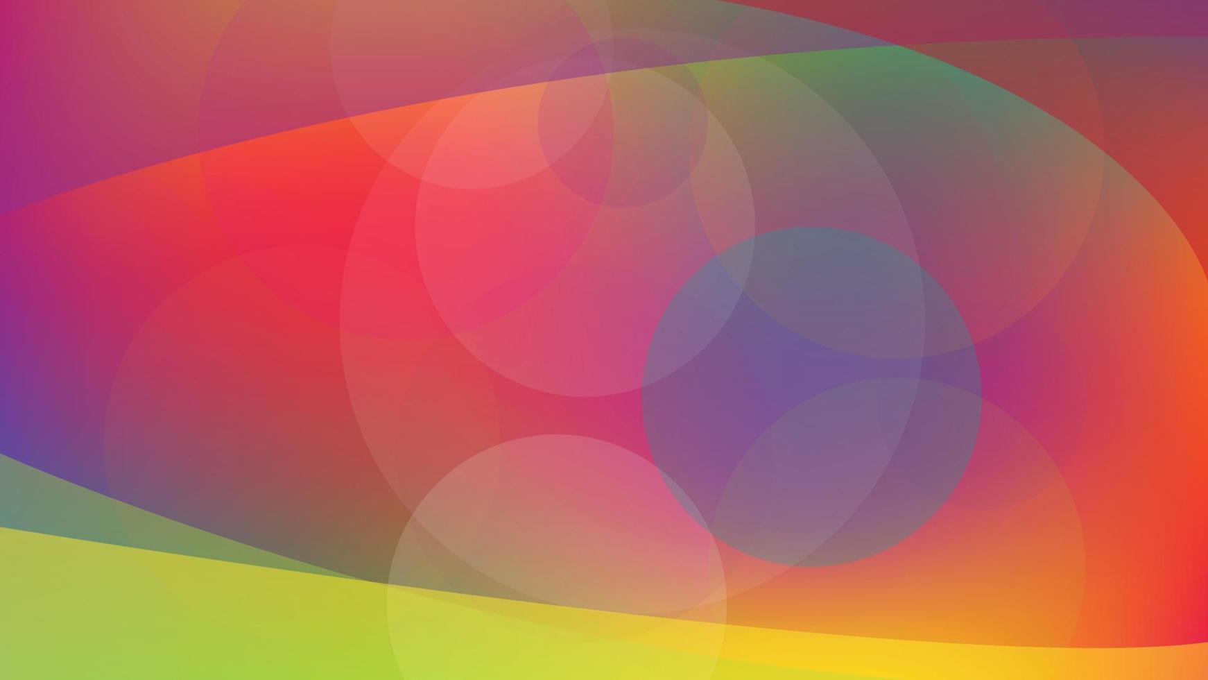 tono pastel arco iris color degradado abstracto fondo liso vector