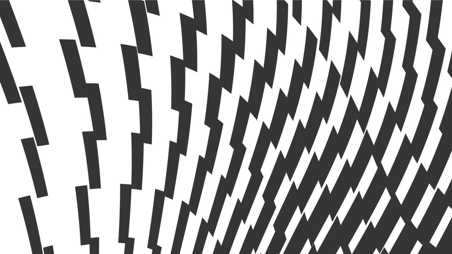Vector abstract geometric seamless pattern with wave fading lines, tracks, halftone stripes. Extreme sport style illustration, urban art. Trendy monochrome graphic texture. Stylish sports pattern.