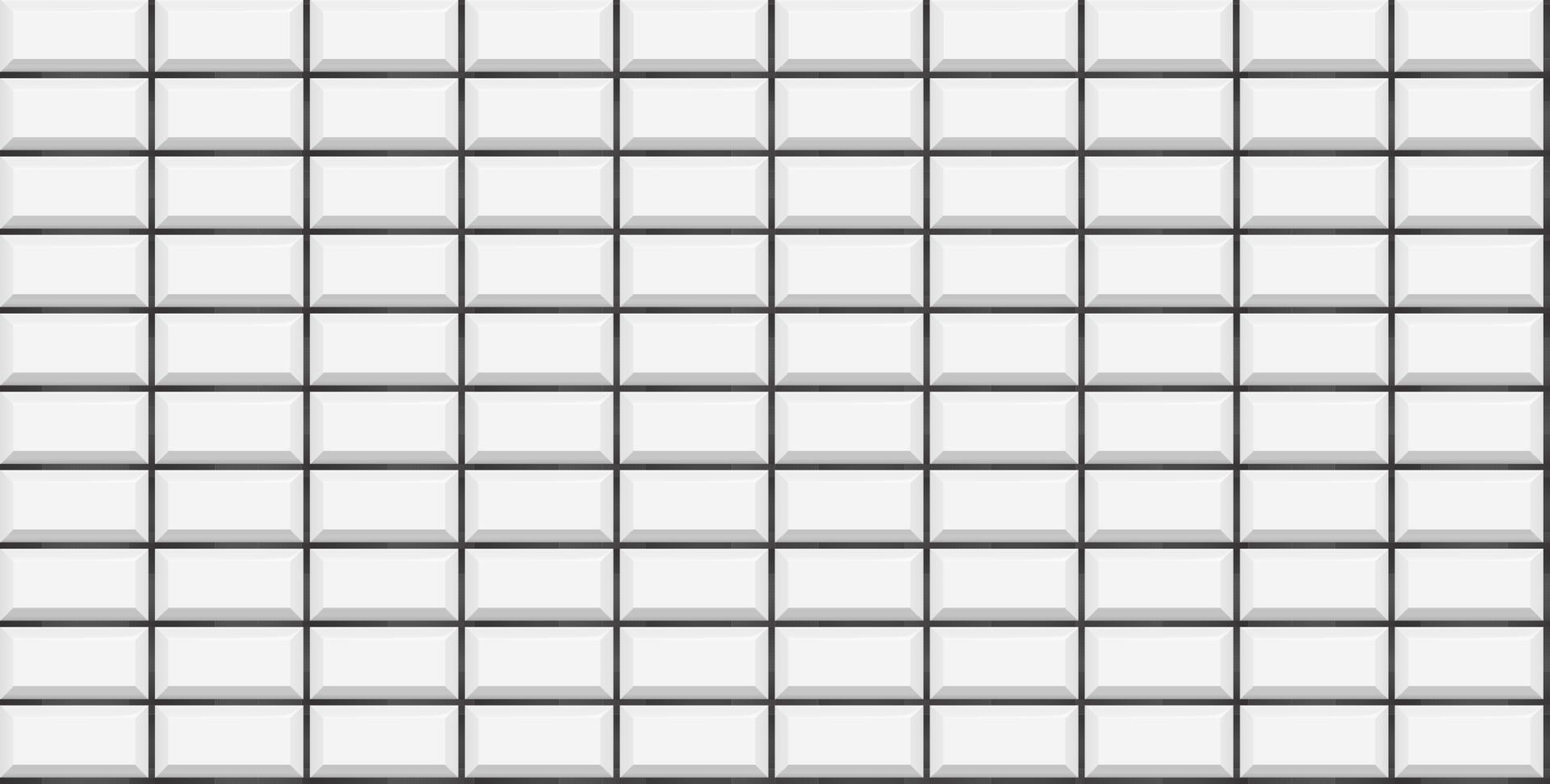 Subway tile seamless pattern. vector