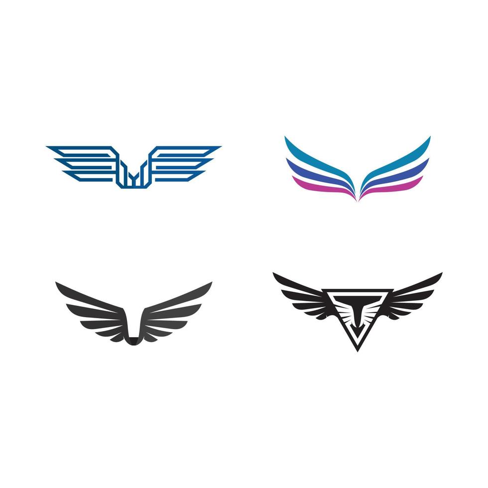 halcón, águila, pájaro, logotipo, plantilla, vector, icono vector
