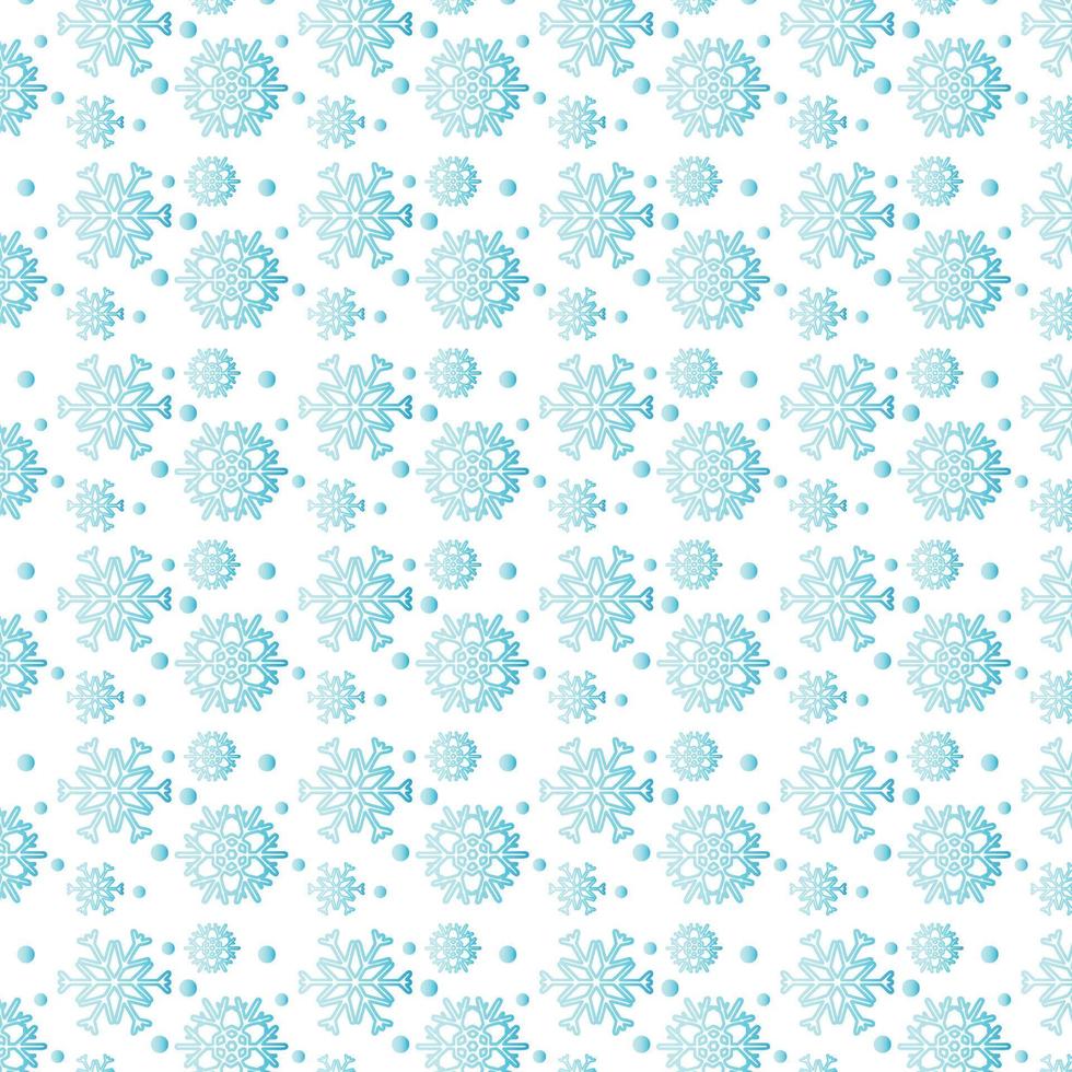 snowflake christmas background vector